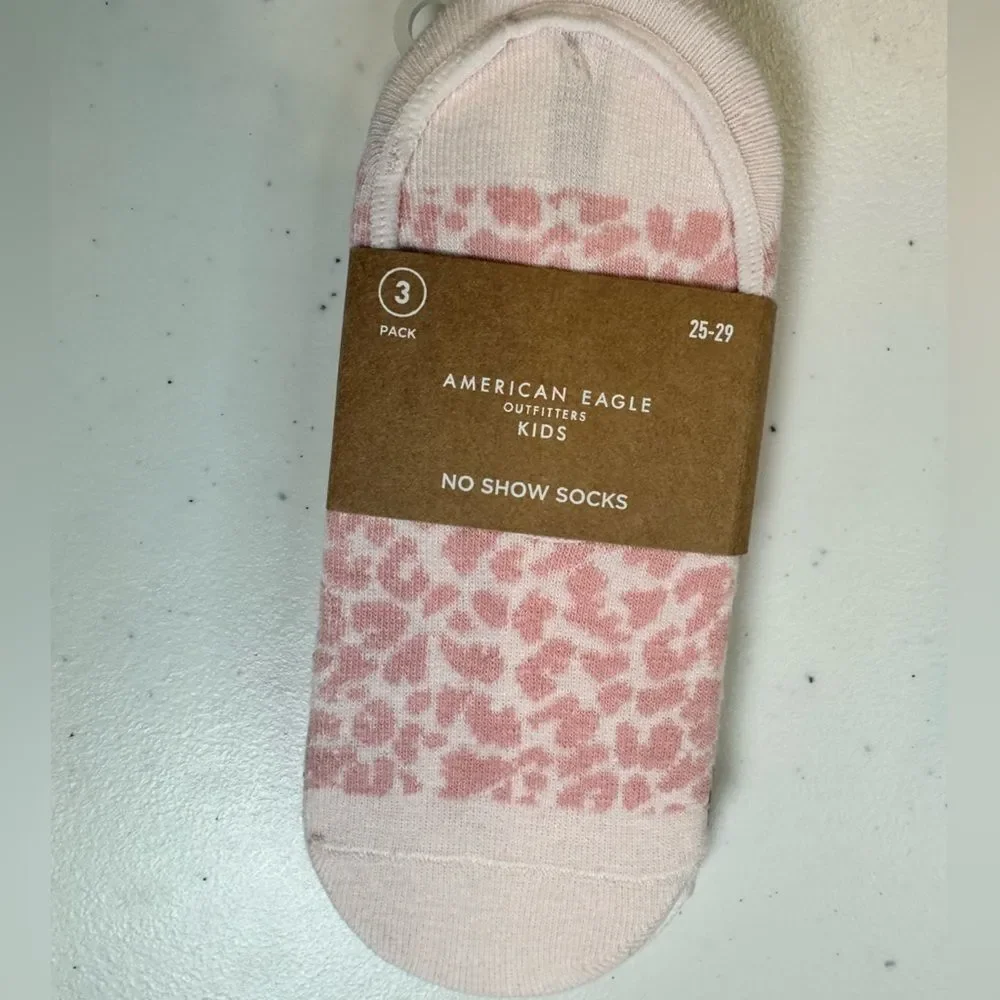 NWT American Eagle Girls Youth No Show Socks and Boy Shorts Panties - Size 16